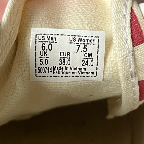 Multi Colored Checkered Vans - Picture 5 of 5